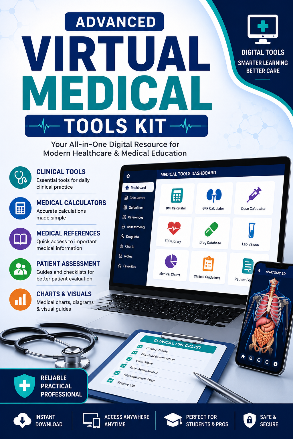 Advanced Medical Tools Kit
